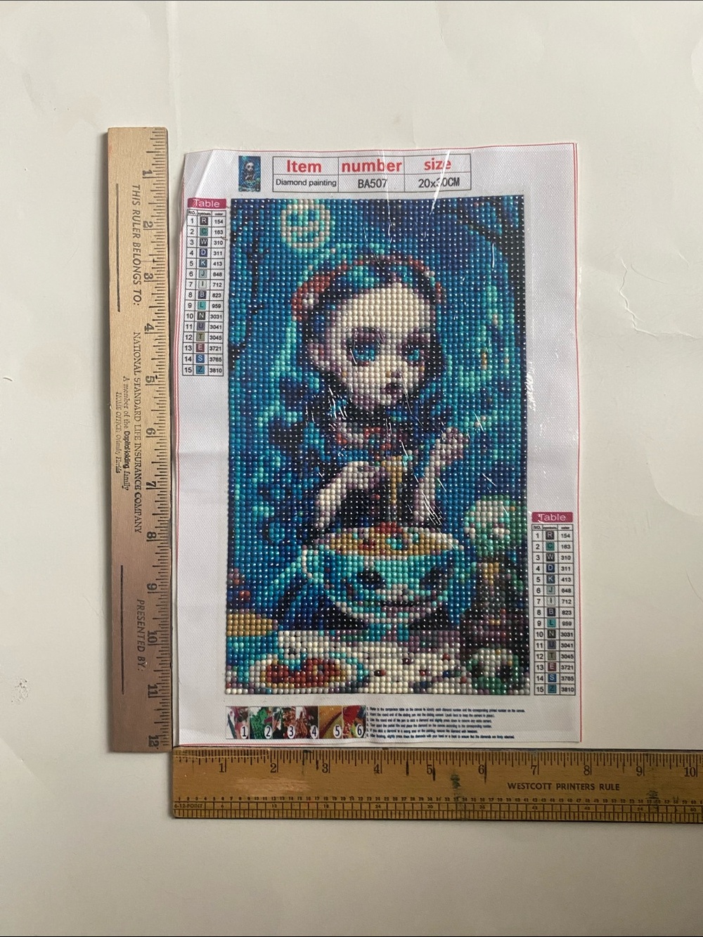 *CLOSET CLOSING* 10 for $10 Diamond Painting 8"x12" Ghost Girl